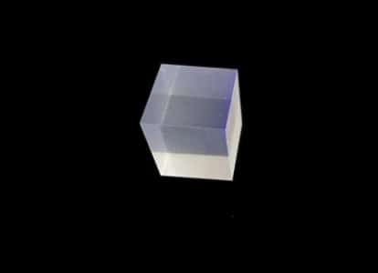 50 mm x 50 mm x 50 mm CsI(Tl) Scintillation Crystal, All Sides Polished